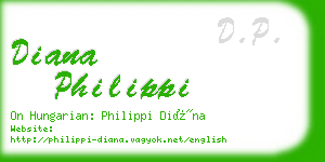 diana philippi business card